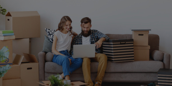 Couple that just moved into their new Ottawa apartment